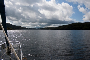 Coniston by boat